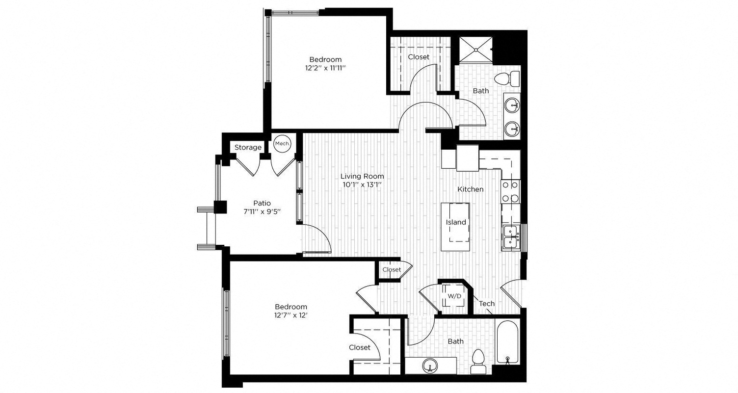 2IA WEST floor plan